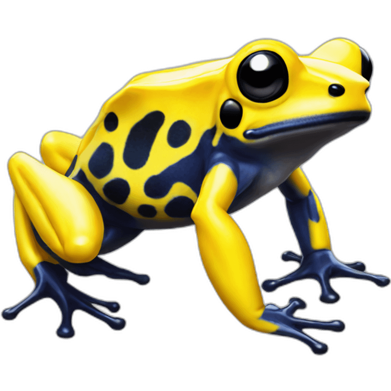 yellow poison dart frog emoji