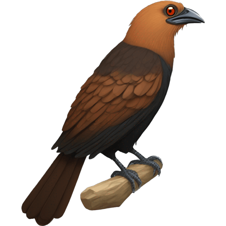 Greater coucal emoji