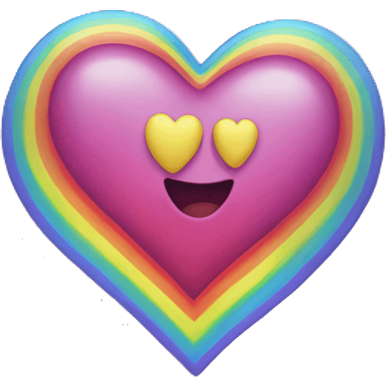 rainbow heart emoji