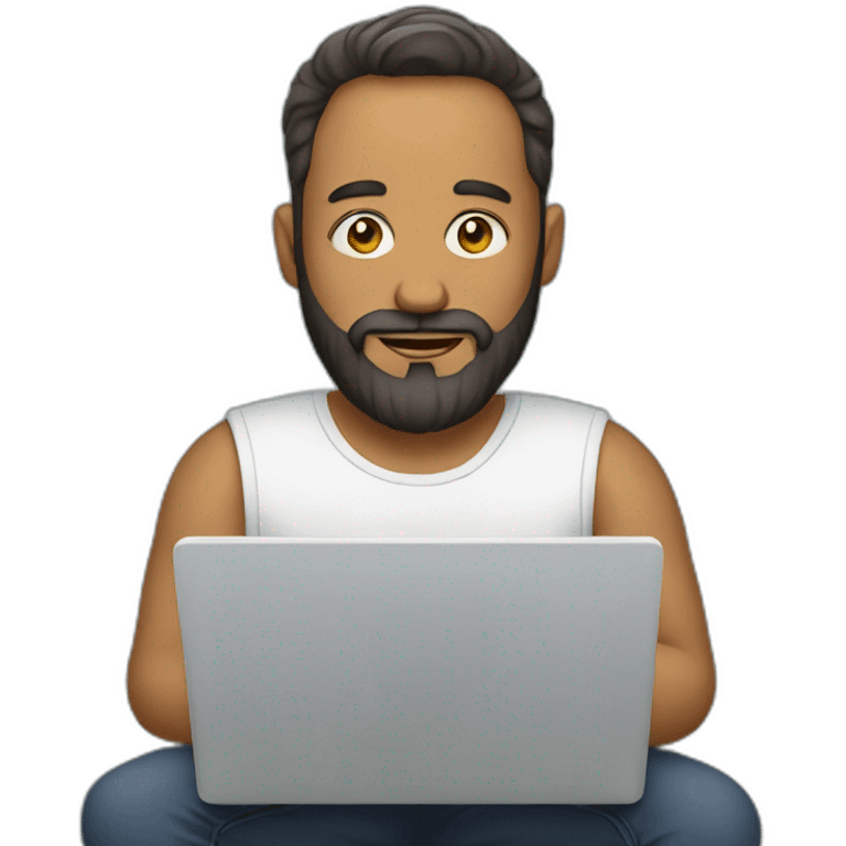 bearded-man-with-laptop emoji