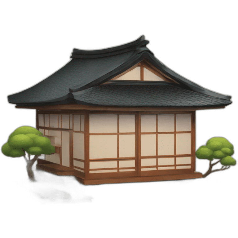 japanese house  emoji