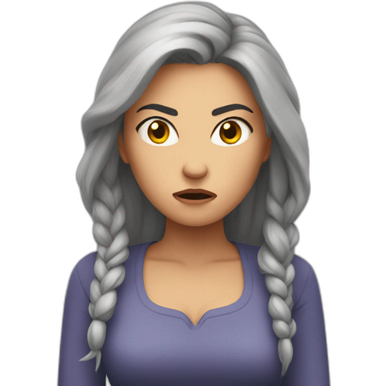 Angry wife emoji