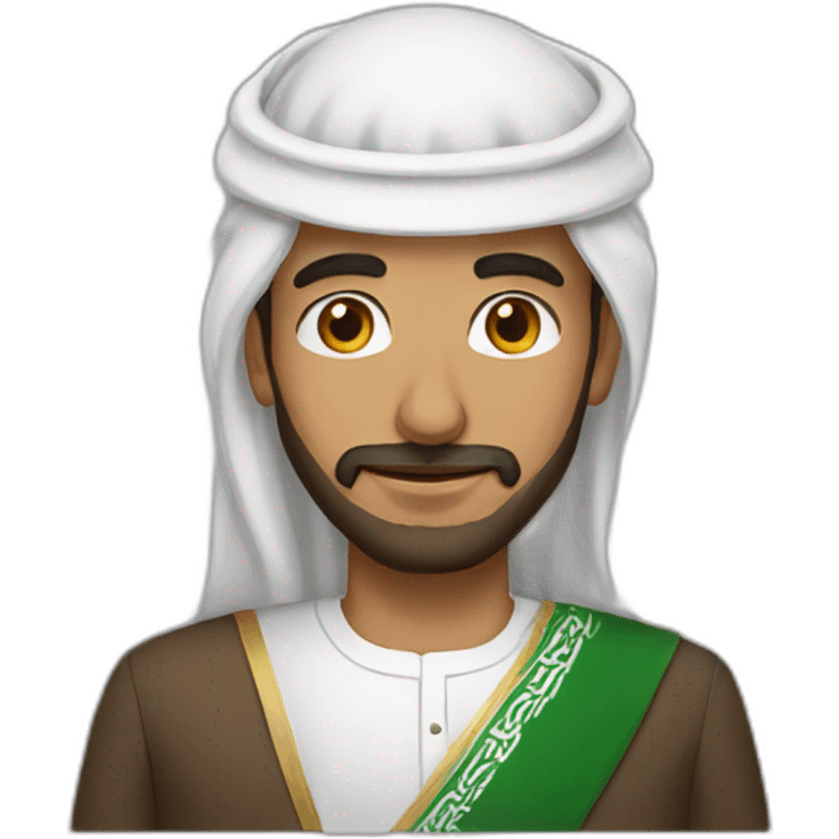 Saudi man emoji