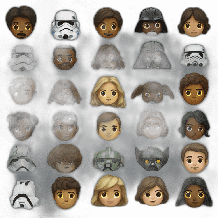 all star wars characters emoji