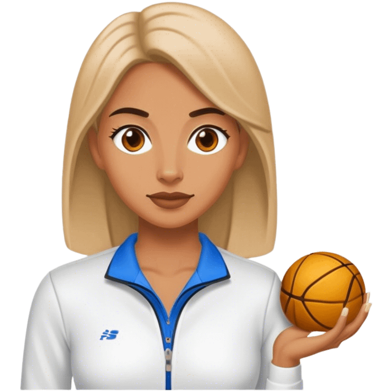 female pretty coach emoji