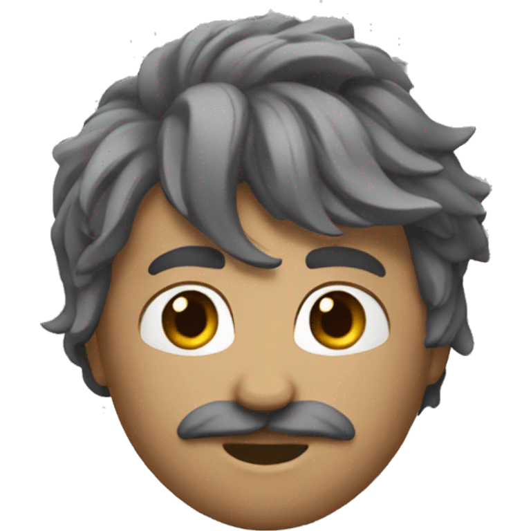 Un chauve qui se lave les cheveux  emoji