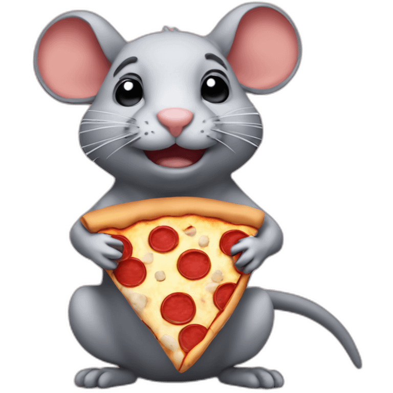 Pizza rat emoji