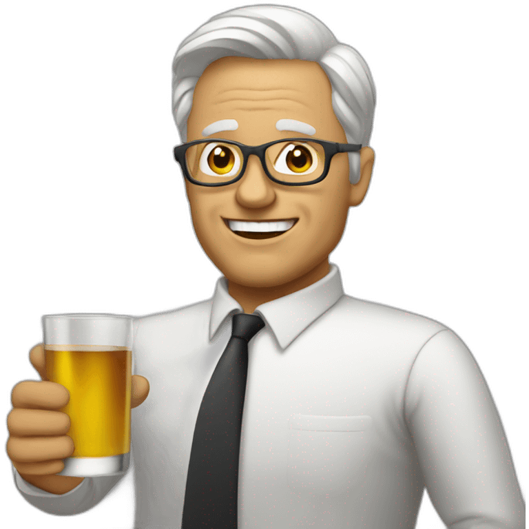 Drunk agency owner emoji