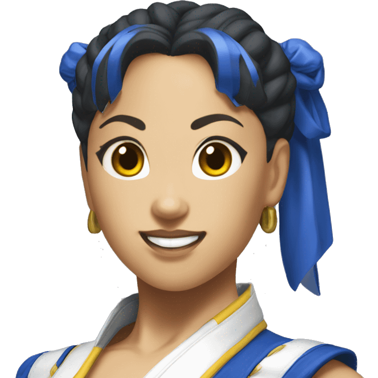 Chun li from street fighter emoji