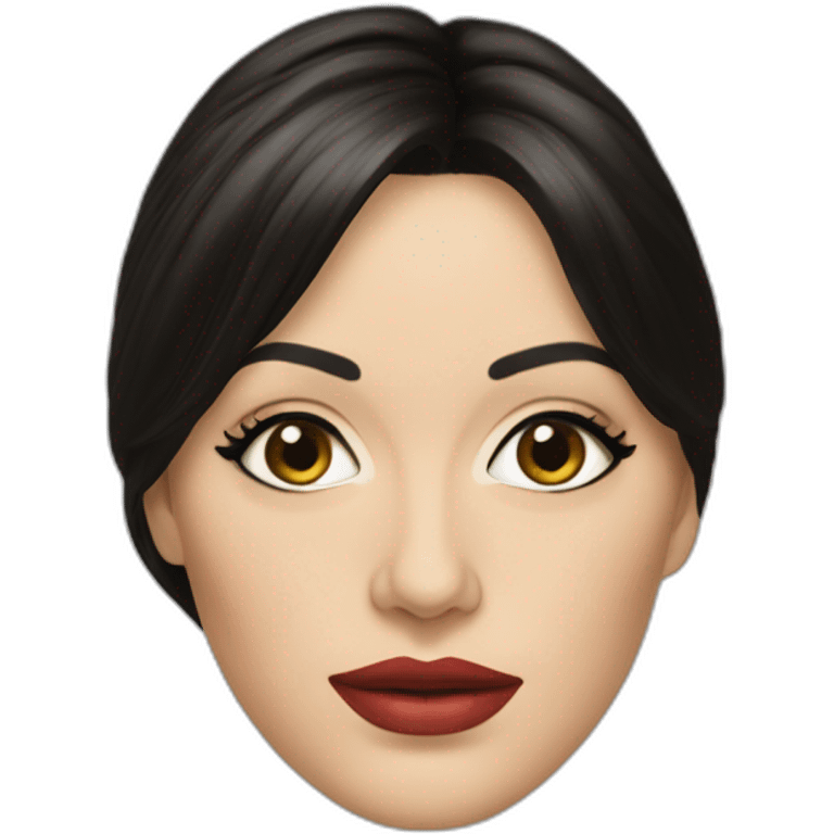 monica belucci hyperrealistic emoji