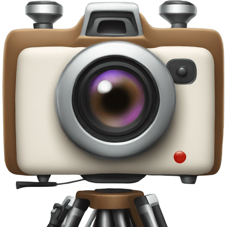 camera with recording coming out emoji