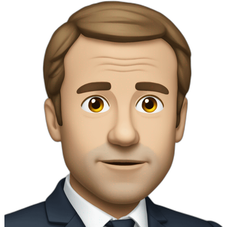 Macron qui dort emoji