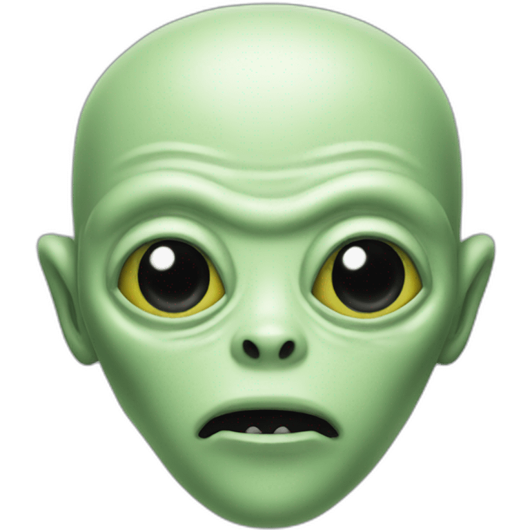 Alien head emoji