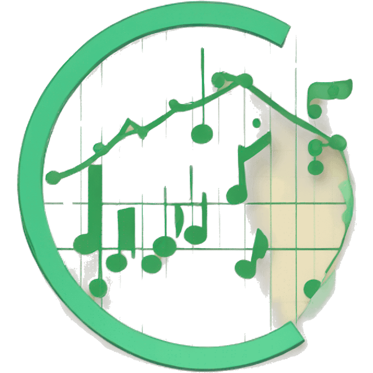 song rising on chart emoji