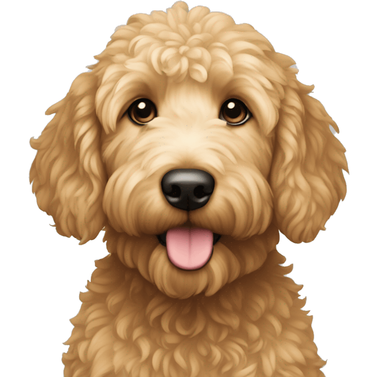 Goldendoodle emoji