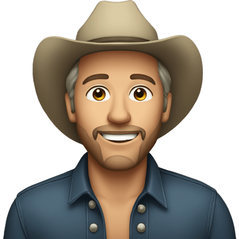 A country singer  emoji