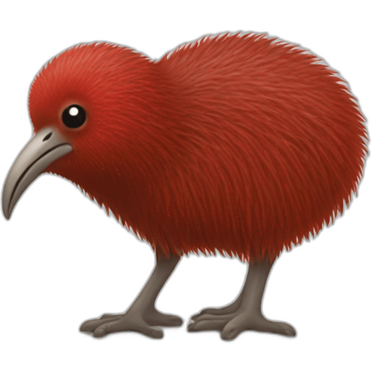 red kiwi emoji