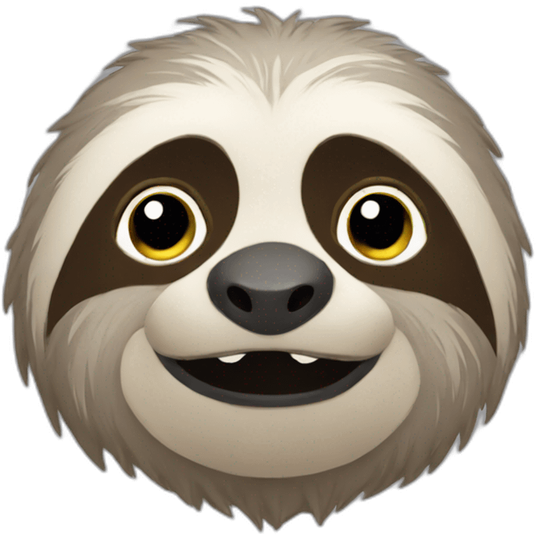 hype sloth emoji