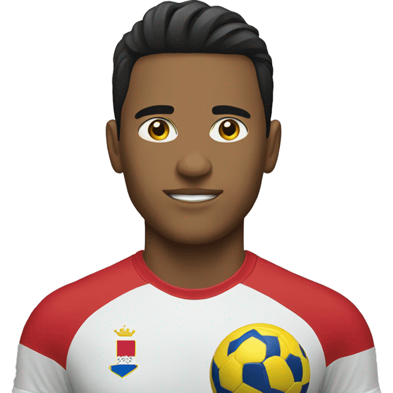 Colombian soccer player  emoji