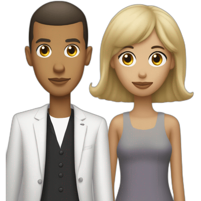 Stromae et angele emoji