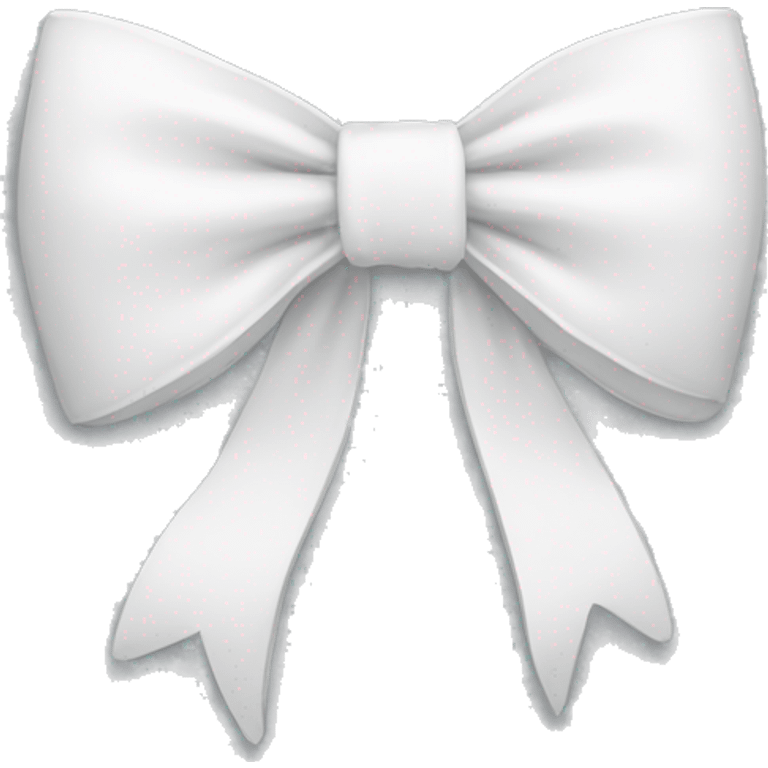 white bow emoji