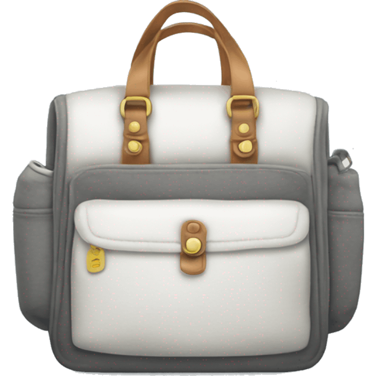 Louis Viutton Diaper Bag Baby emoji