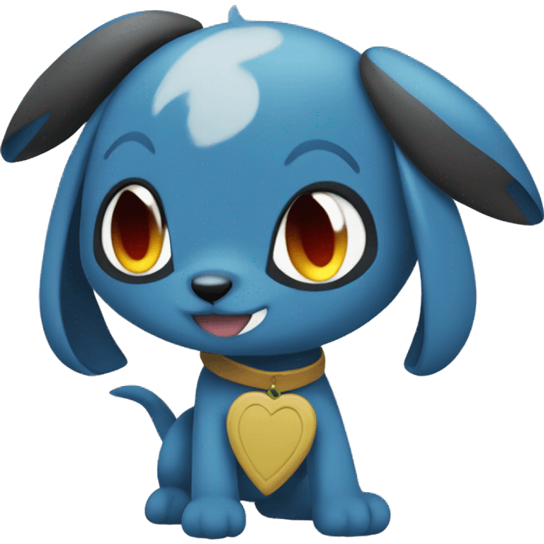 Riolu Heart emoji