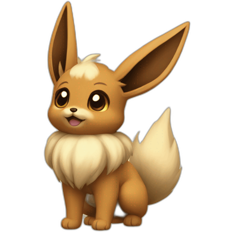 eevee in battle emoji