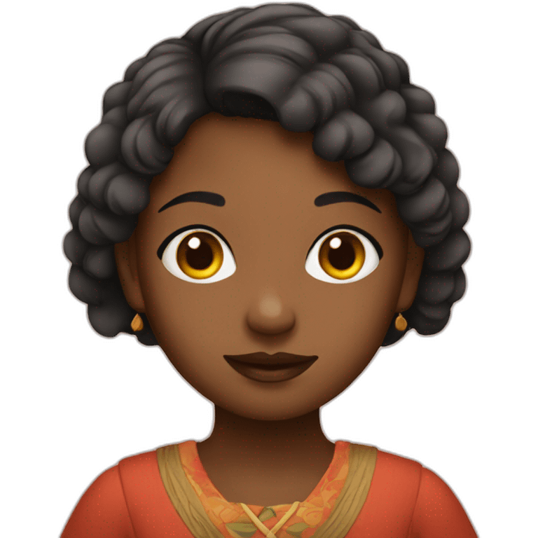 Traditional girl emoji