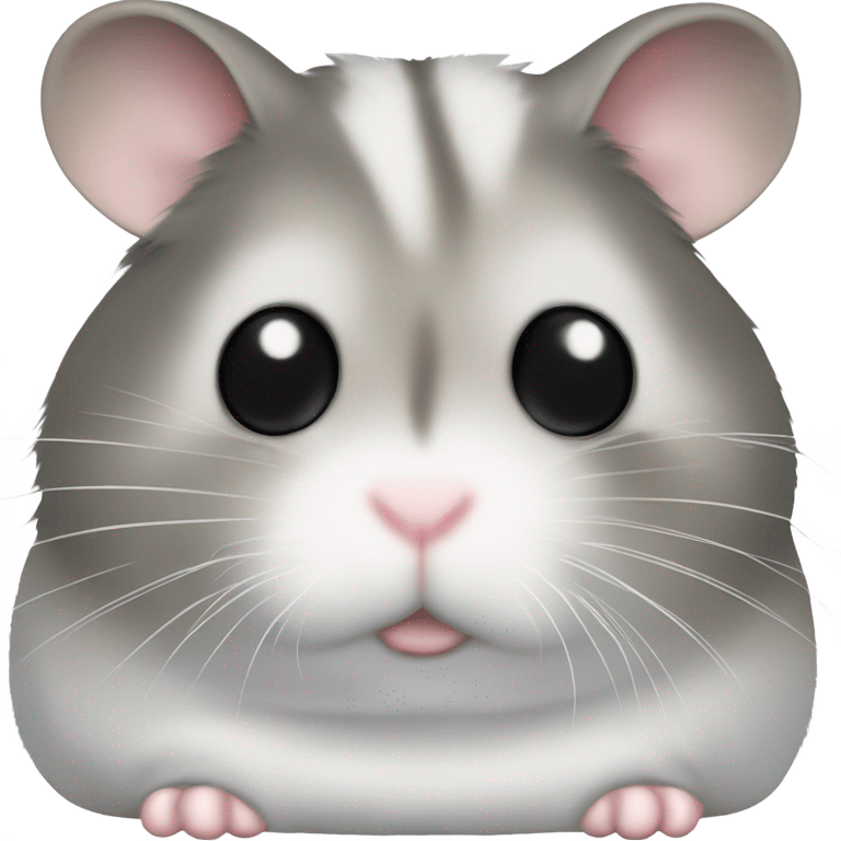 Grey Campbell dwarf hamster emoji