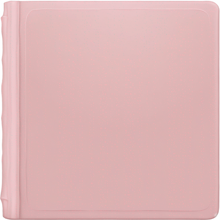 Light pink book emoji