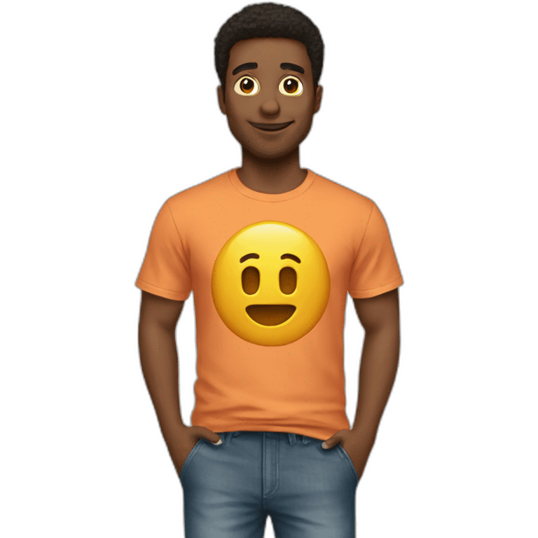 T-shirt and short emoji