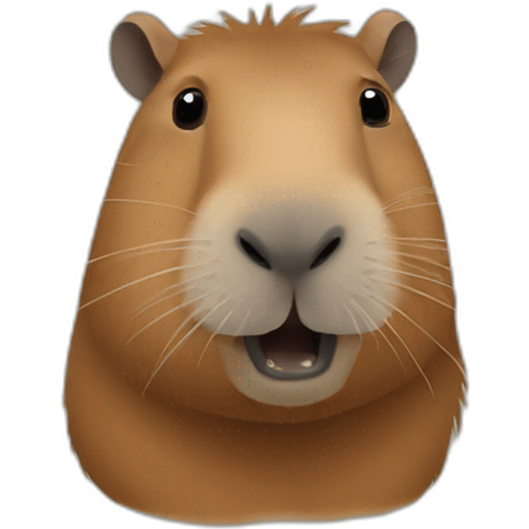 Capybara emoji