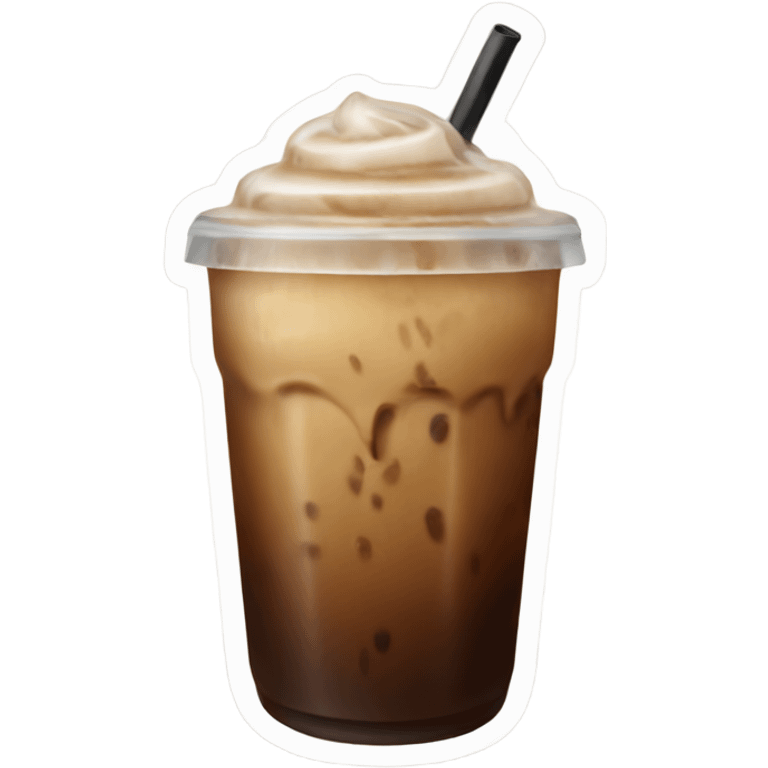 Iced coffee emoji