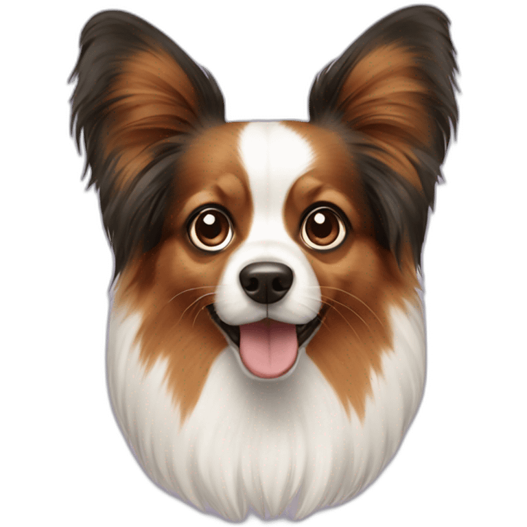 papillon dog emoji