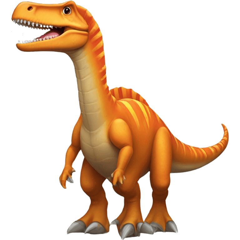 orange spinosaurus emoji