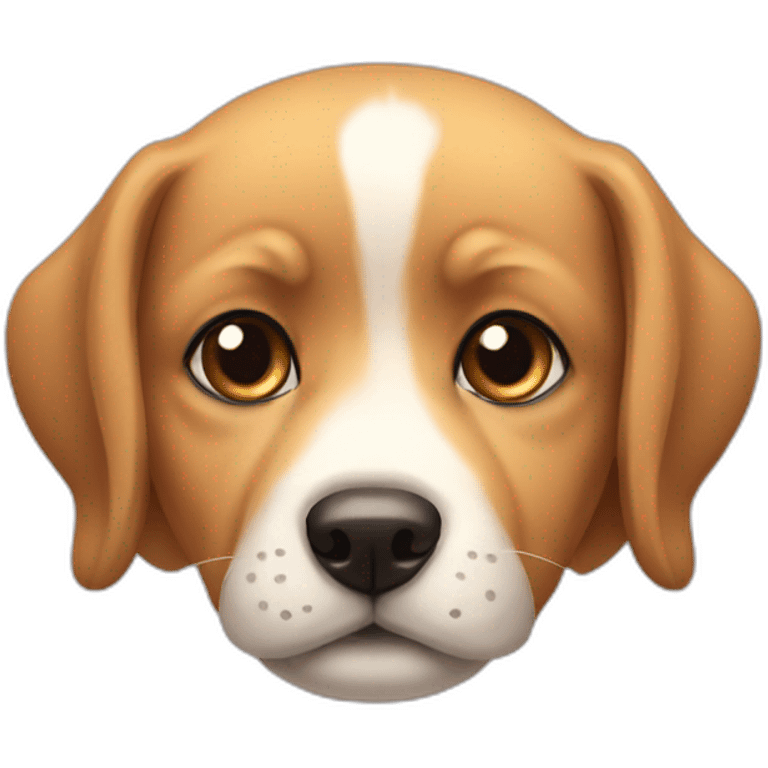 Chien cute emoji