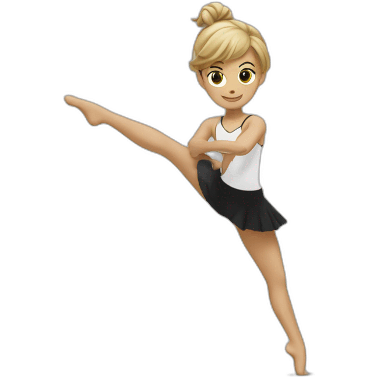 Gimnast dansator emoji