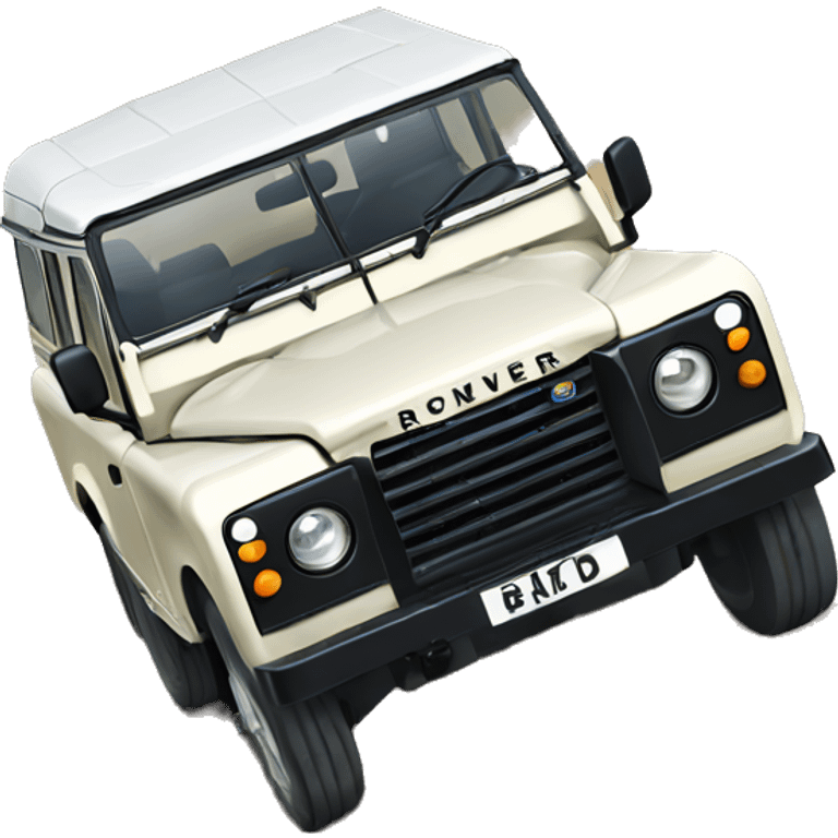 Land Rover car emoji