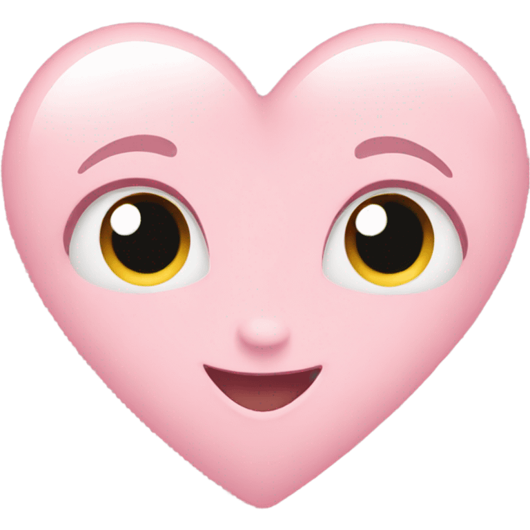 Heart ligth pink  emoji