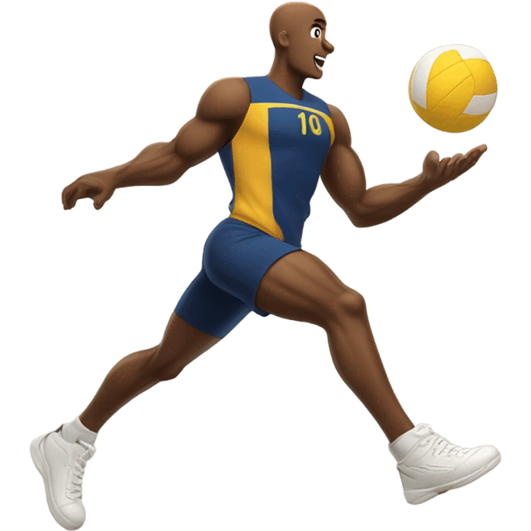 male volleyball player emoji