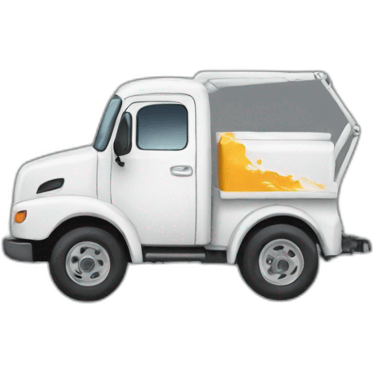 paint truck emoji