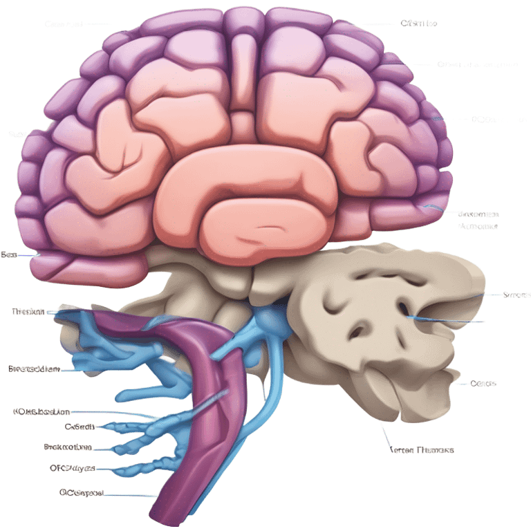 Brain anatomy  emoji