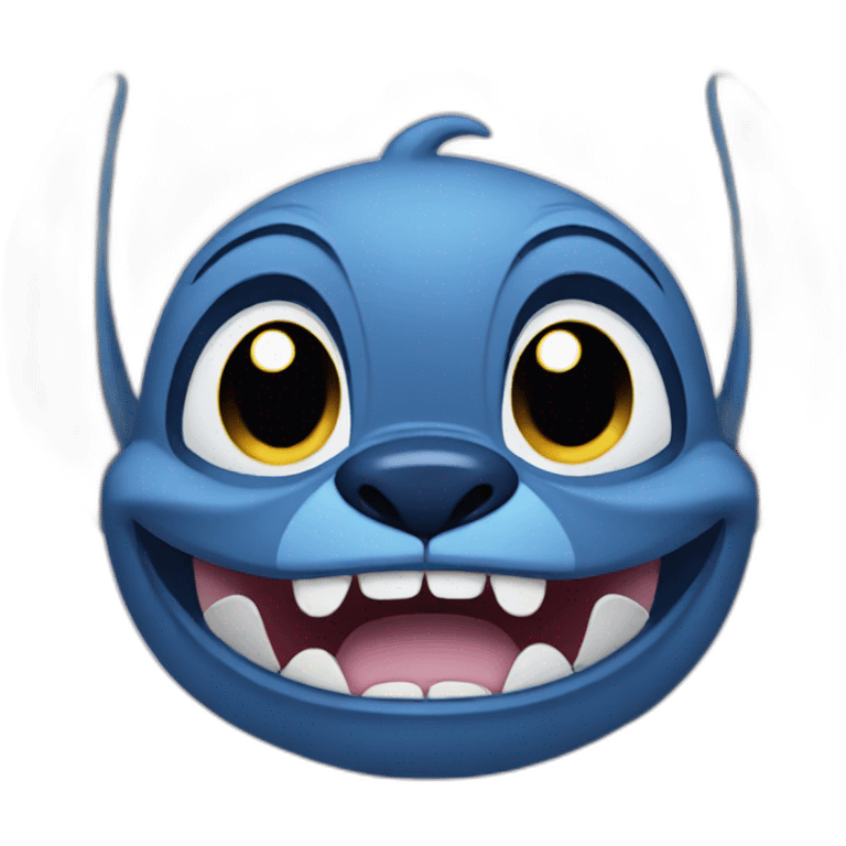 face of stitch emoji