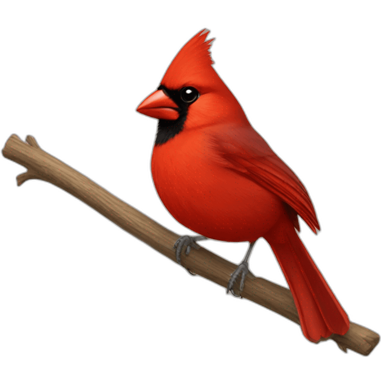 Red Cardinal emoji