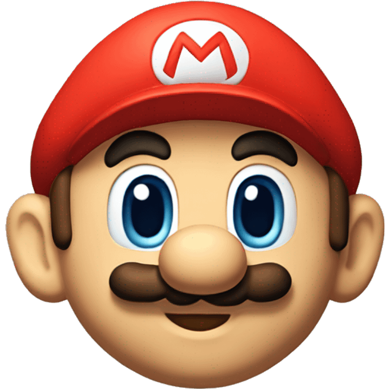 super mario head emoji