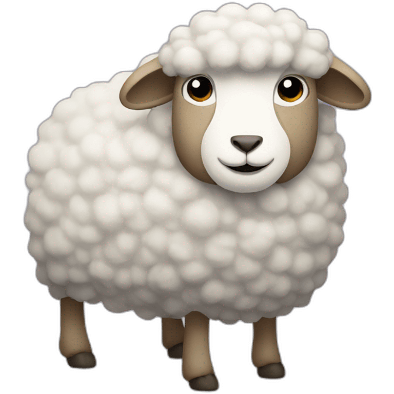 sheep and computer emoji