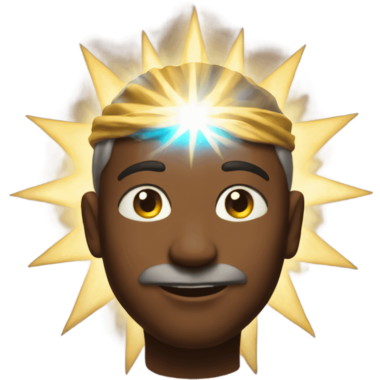 shine with holy emoji