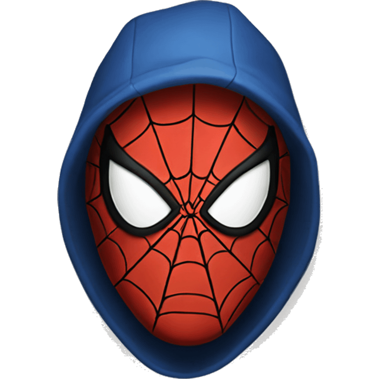 Spiderman mask emoji