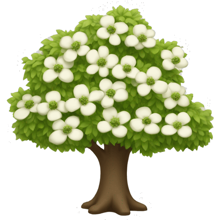 dogwood tree emoji